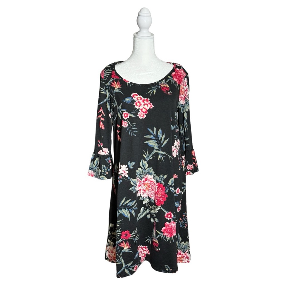 French Laundry Women’s Soft Comfortable Floral Dress Size M.